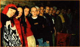 photo showing the crew around year 2000
