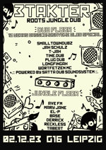 Poster of 3Takter with BassComeSaveMe label release party
