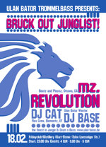 Flyer Mz. Revolution (Ottawa, CAN) at Fridayclub, Distillery